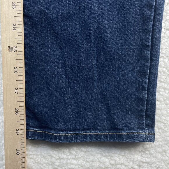 Eddie Bauer Jeans Womens Sz 10 Blue Slightly Curvy Straight Leg Denim - Picture 8 of 12